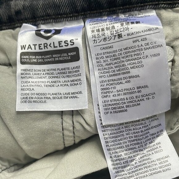 Levi's 501 High Rise Skinny Button Fly - Picture 10 of 16